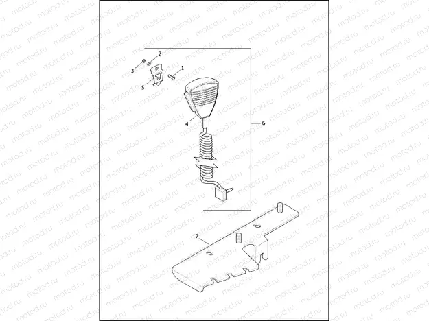 MICROPHONE AND RADIO MOUNTING BRACKETS