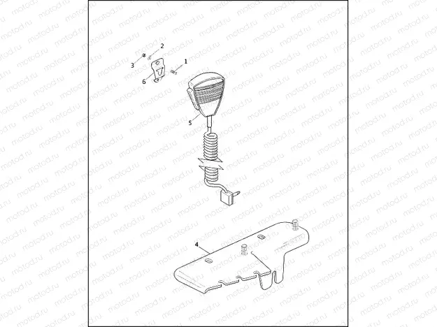 MICROPHONE & RADIO MOUNTING BRACKETS