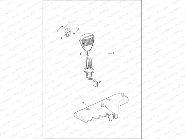 MICROPHONE & RADIO MOUNTING BRACKETS