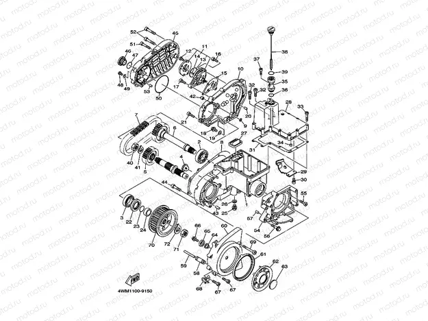 MIDDLE DRIVE GEAR