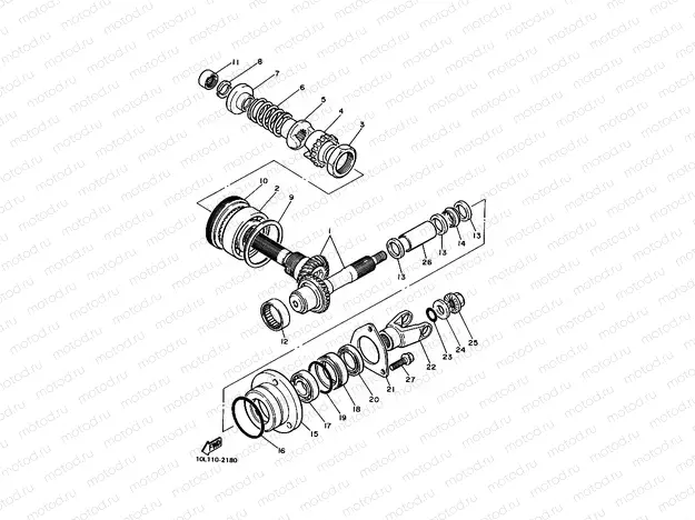 MIDDLE DRIVE GEAR