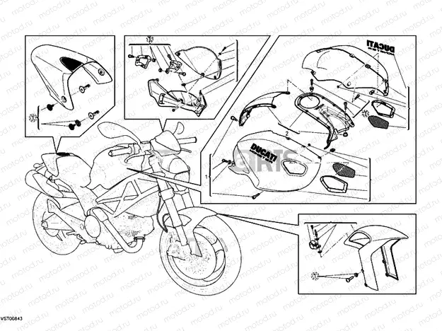 MONSTER ART FAIRING » PLASTICS
