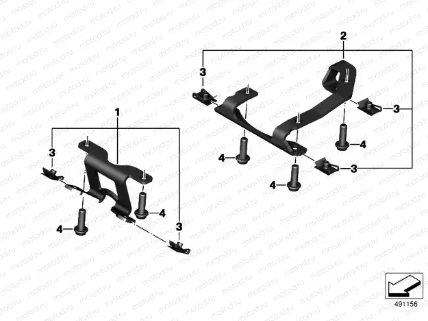 MOUNTED PARTS FOR ENGINE PROTECTION