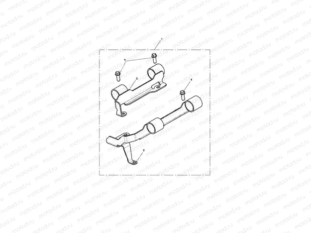 Mounting Kit, U Lock