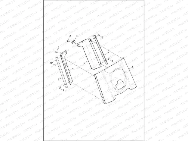 NACELLE - FLDE, FLHC, FLHCS