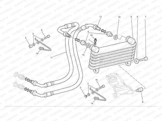 Oil cooler