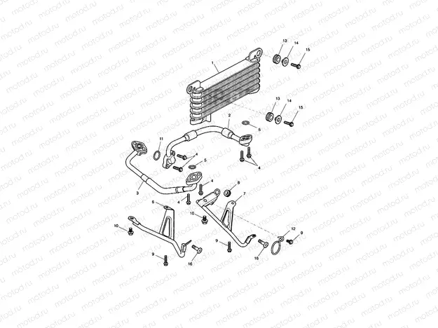 Oil Cooler Eng No 267610 >