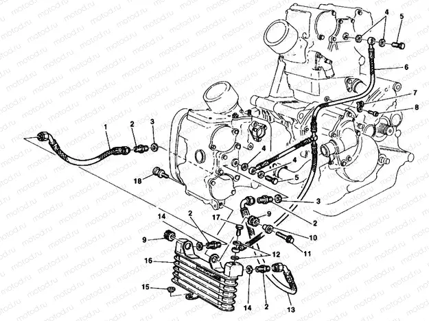 OIL COOLER » LUBRICATION SYSTEM
