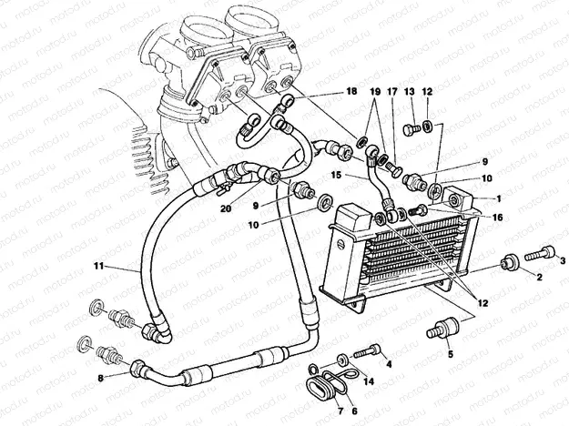 OIL COOLER » LUBRICATION SYSTEM