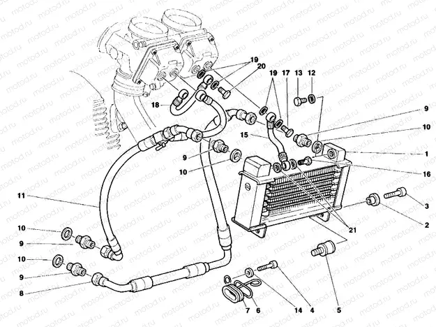 OIL COOLER » LUBRICATION SYSTEM