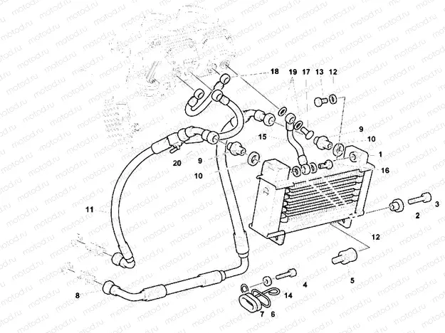 OIL COOLER » LUBRICATION SYSTEM