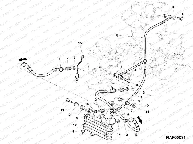OIL COOLER » LUBRICATION SYSTEM