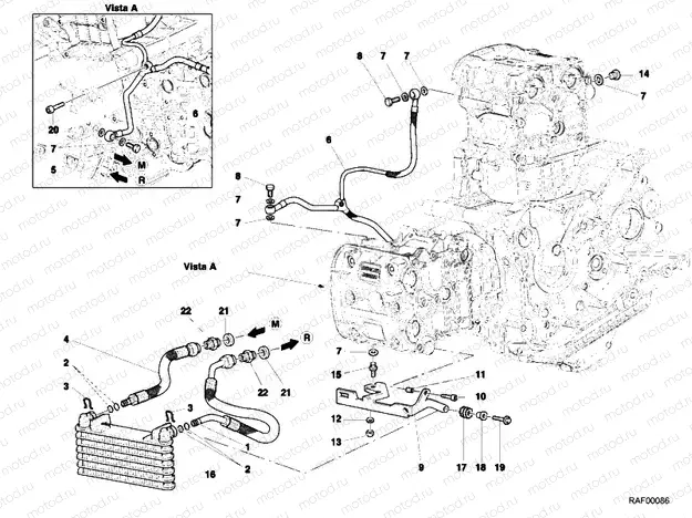 OIL COOLER » LUBRICATION SYSTEM