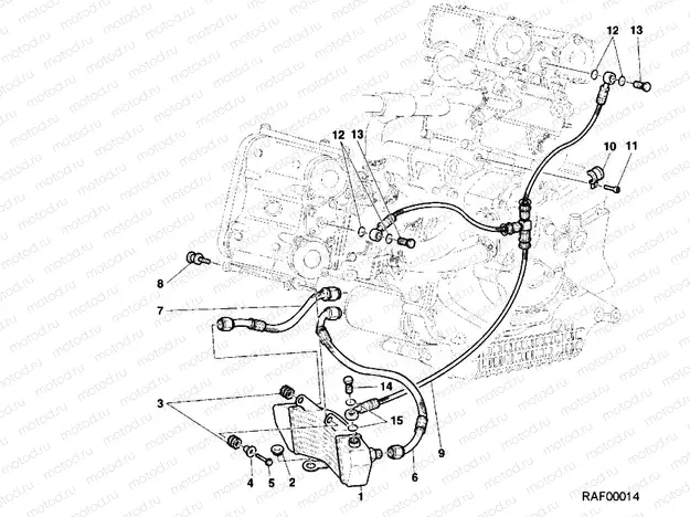 OIL COOLER » LUBRICATION SYSTEM