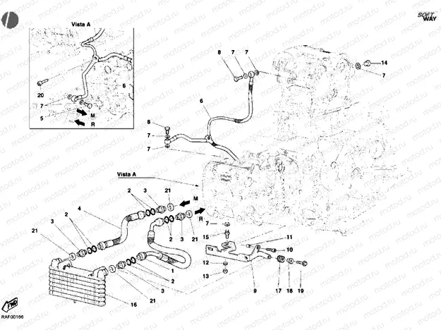 OIL COOLER » LUBRICATION SYSTEM