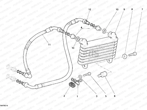 OIL COOLER » LUBRICATION SYSTEM