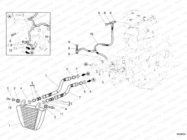 OIL COOLER » LUBRICATION SYSTEM