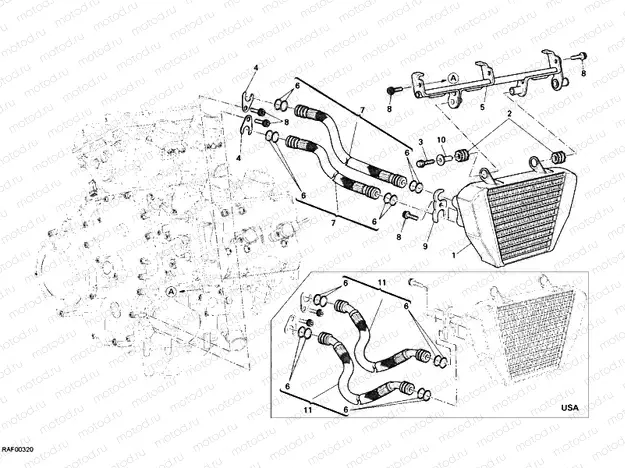 OIL COOLER » LUBRICATION SYSTEM