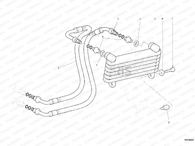 OIL COOLER » LUBRICATION SYSTEM