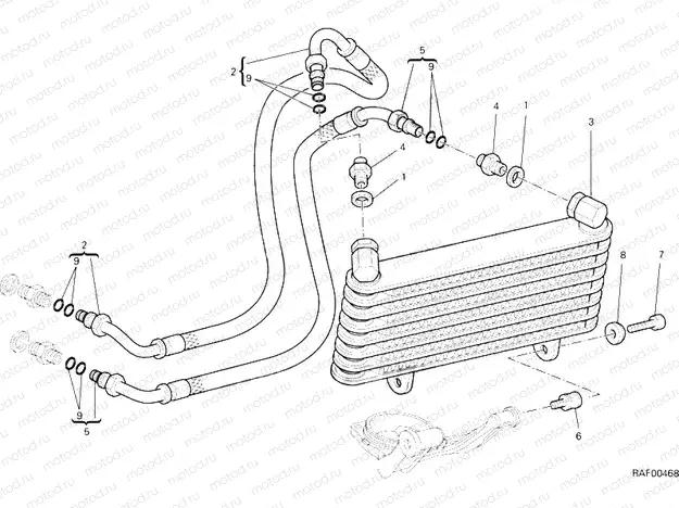 OIL COOLER » LUBRICATION SYSTEM