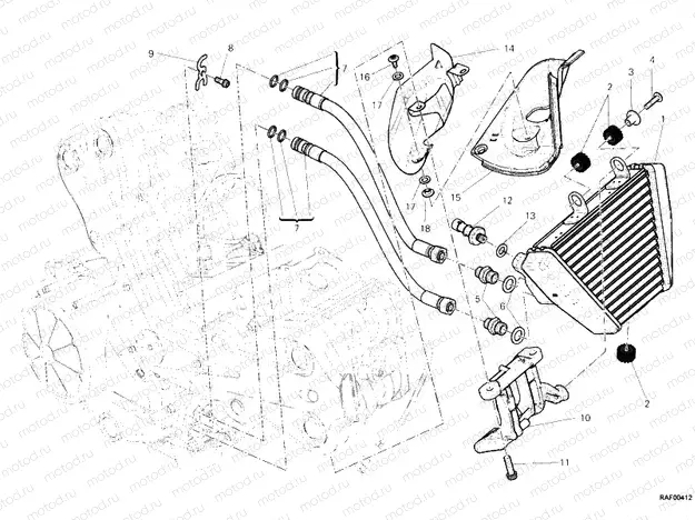OIL COOLER » LUBRICATION SYSTEM