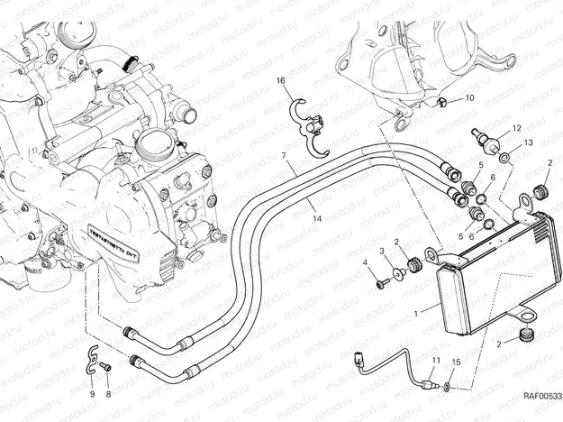 OIL COOLER [MOD:MS1200PP]