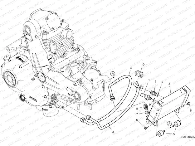 OIL COOLER [MOD:SCR11SPR]