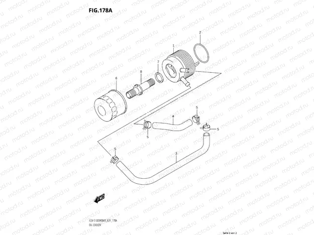 OIL COOLER - OIL FILTER