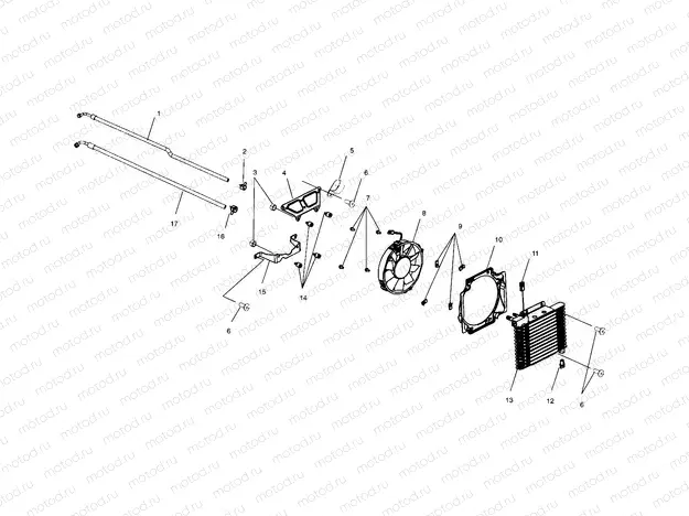 OIL COOLING - A01CB32AA (4963966396A009) | OIL COOLING - A01CB32AA (4963966396A009)
