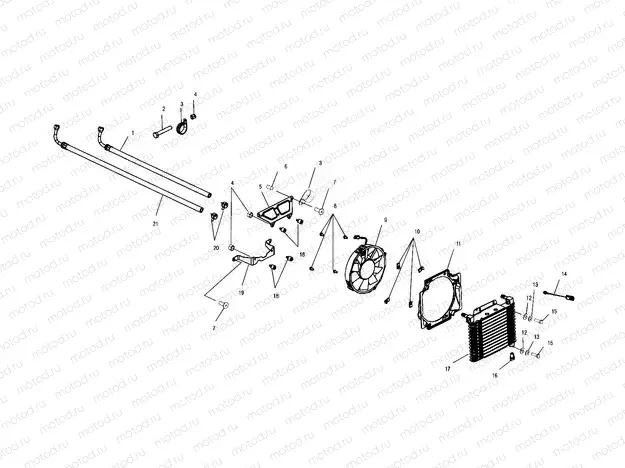 OIL COOLING - A02CK32AA (4970287028A12) | OIL COOLING - A02CK32AA (4970287028A12)