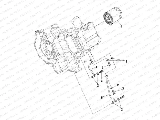 OIL FILTER - A01CL50AA (4964586458D013) | OIL FILTER - A01CL50AA (4964586458D013)