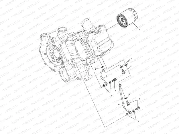 OIL FILTER - A02CH42AA (4968536853D10) | OIL FILTER - A02CH42AA (4968536853D10)