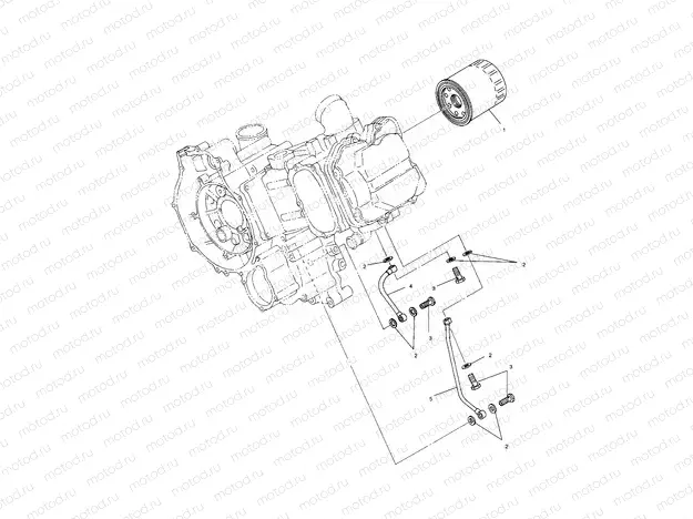 OIL FILTER - A02CH50 ALL OPTIONS (4967436743D13) | OIL FILTER - A02CH50 ALL OPTIONS (4967436743D13)
