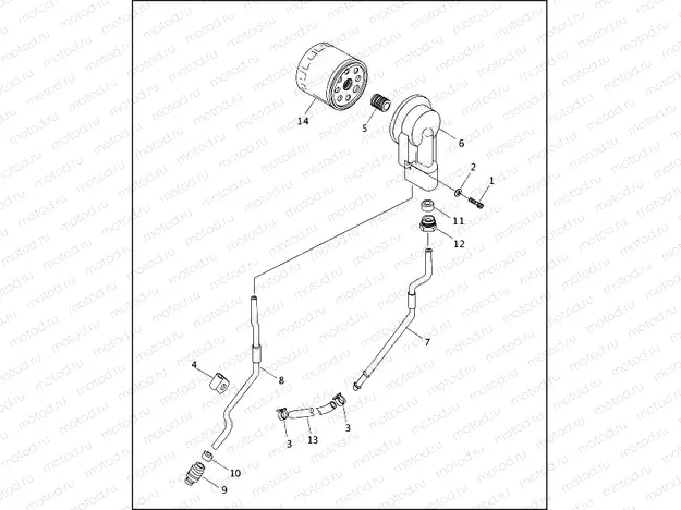 OIL FILTER & MOUNT