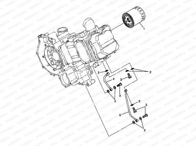 OIL FILTER - W98CH50AB (4945714571d014) | OIL FILTER - W98CH50AB (4945714571d014)