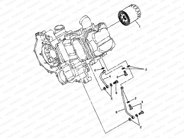 OIL FILTER - W98CH50A(C)(D)(E)(F) (4950135013e003) | OIL FILTER - W98CH50A(C)(D)(E)(F) (4950135013e003)