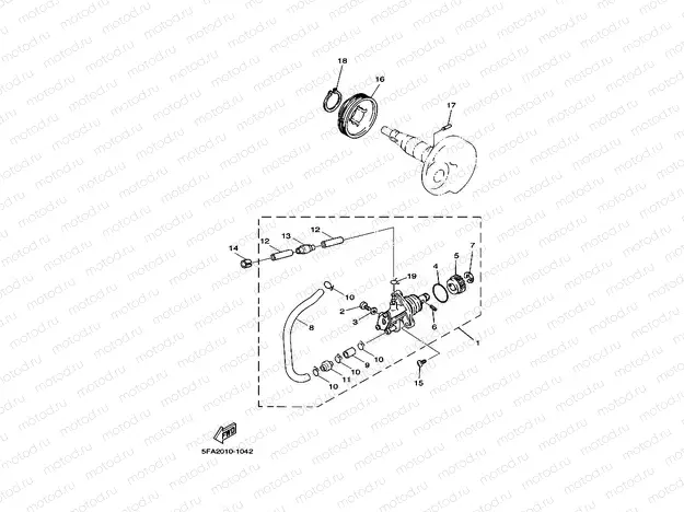 Oil pump 2 (5FA2)