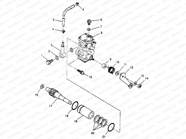 OIL PUMP (300) XPRESS 300 W969530 (4935923592D009) | OIL PUMP (300) XPRESS 300 W969530 (4935923592D009)