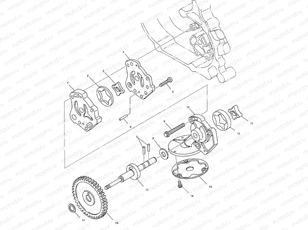 OIL PUMP - A00CD50FB (4954885488D014) | OIL PUMP - A00CD50FB (4954885488D014)