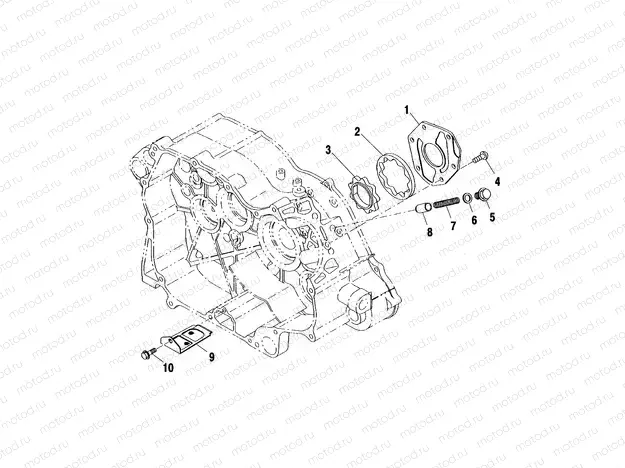 OIL PUMP - A01CK42AA (4964136413D001) | OIL PUMP - A01CK42AA (4964136413D001)