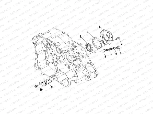 OIL PUMP - A02CK42AA/AB (4970327032D01) | OIL PUMP - A02CK42AA/AB (4970327032D01)