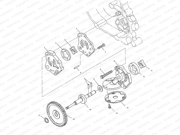 OIL PUMP - A99RF50AA (4946494649E004) | OIL PUMP - A99RF50AA (4946494649E004)