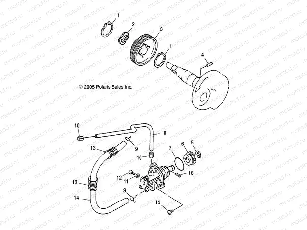 OIL PUMP ASSEMBLY - A04KA05CA (4999202359920235A06) | OIL PUMP ASSEMBLY - A04KA05CA (4999202359920235A06)