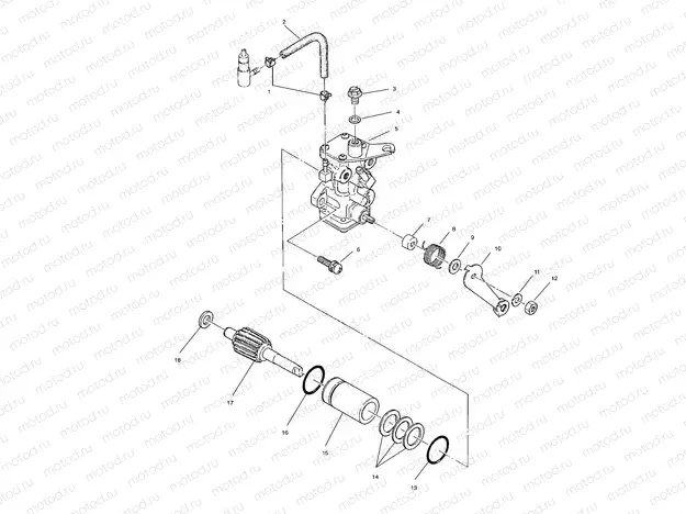OIL PUMP (BLAZER) - W967827 (4935863586D004) | OIL PUMP (BLAZER) - W967827 (4935863586D004)