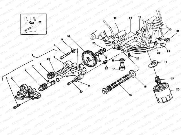OIL PUMP - FILTER » LUBRICATION SYSTEM