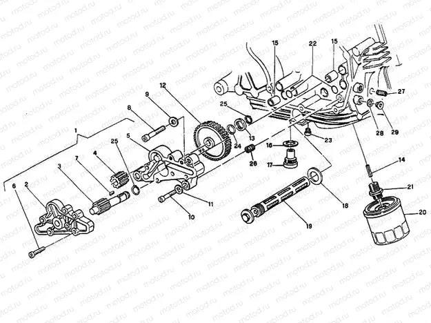 OIL PUMP - FILTER » LUBRICATION SYSTEM