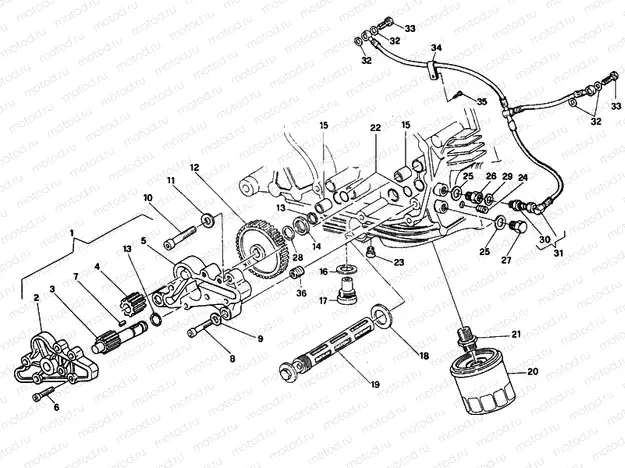 OIL PUMP - FILTER » LUBRICATION SYSTEM