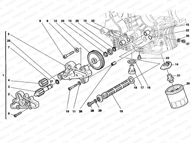OIL PUMP - FILTER » LUBRICATION SYSTEM