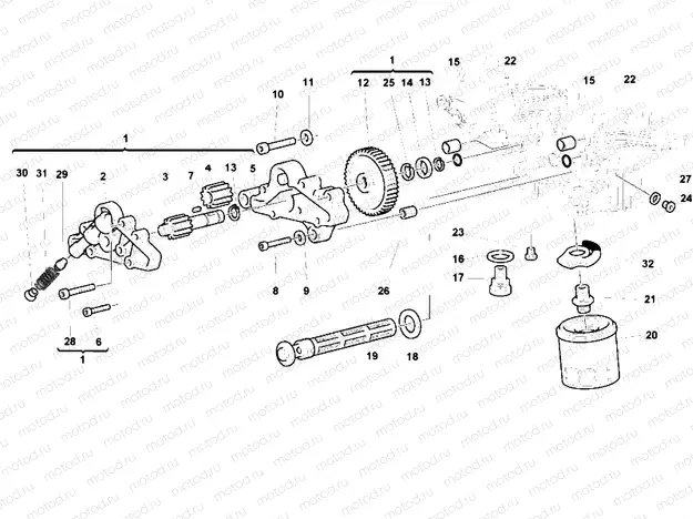 OIL PUMP - FILTER » LUBRICATION SYSTEM