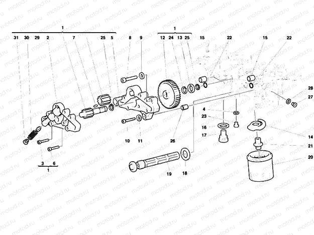 OIL PUMP - FILTER » LUBRICATION SYSTEM